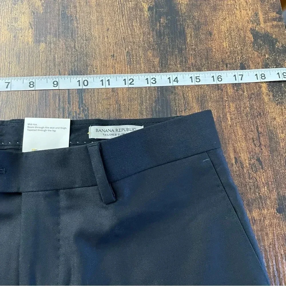 Banana Republic tailored slim fit trousers